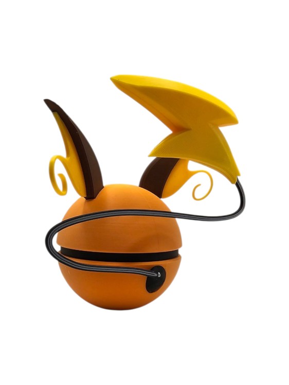 Raichu Ball – Figurka Pokémon - Kolekcjonerska Pokeball